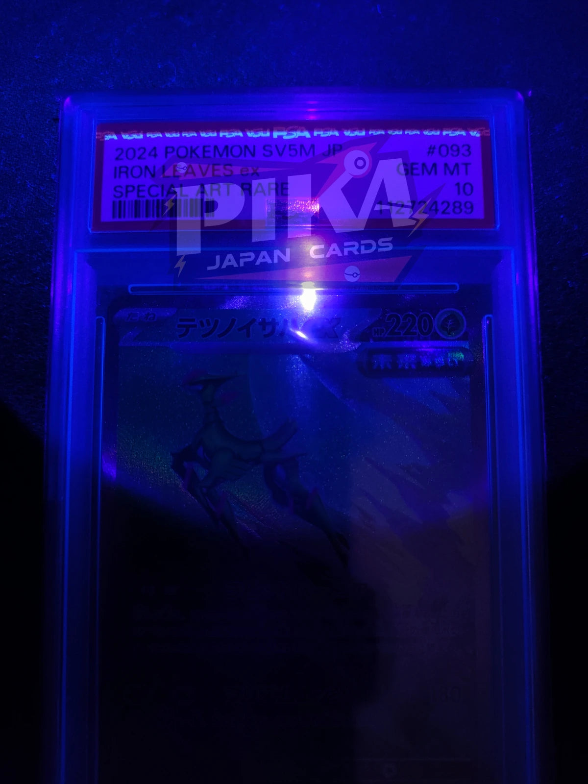 Pokémon card PSA 10 Iron Leaves ex 93/71 Cyber Judge JAP