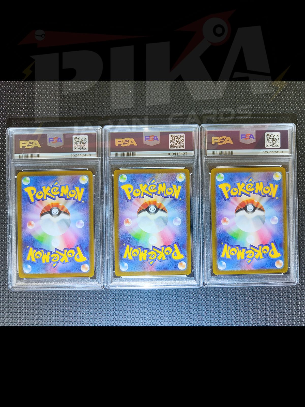 Pokémon card PSA 10 Sequenziale Iron Leaves Crown Boulder 93-94-95/71 ex sar Cyber Judge sv5M JAP