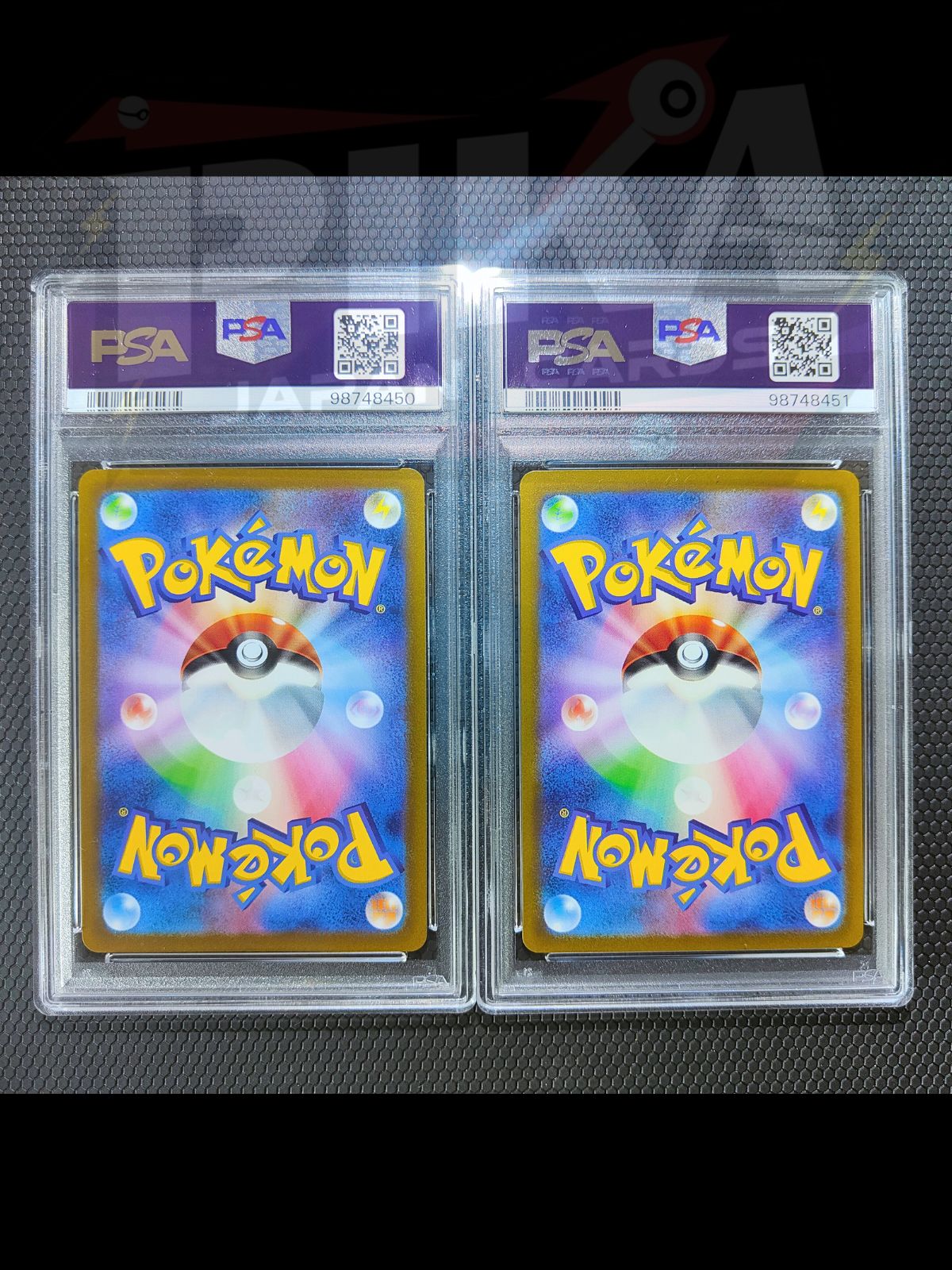 Pokémon card PSA 10 Sequenziale Glaceon Leafeon 210-217/172 sar VSTAR Universe s12a JAP