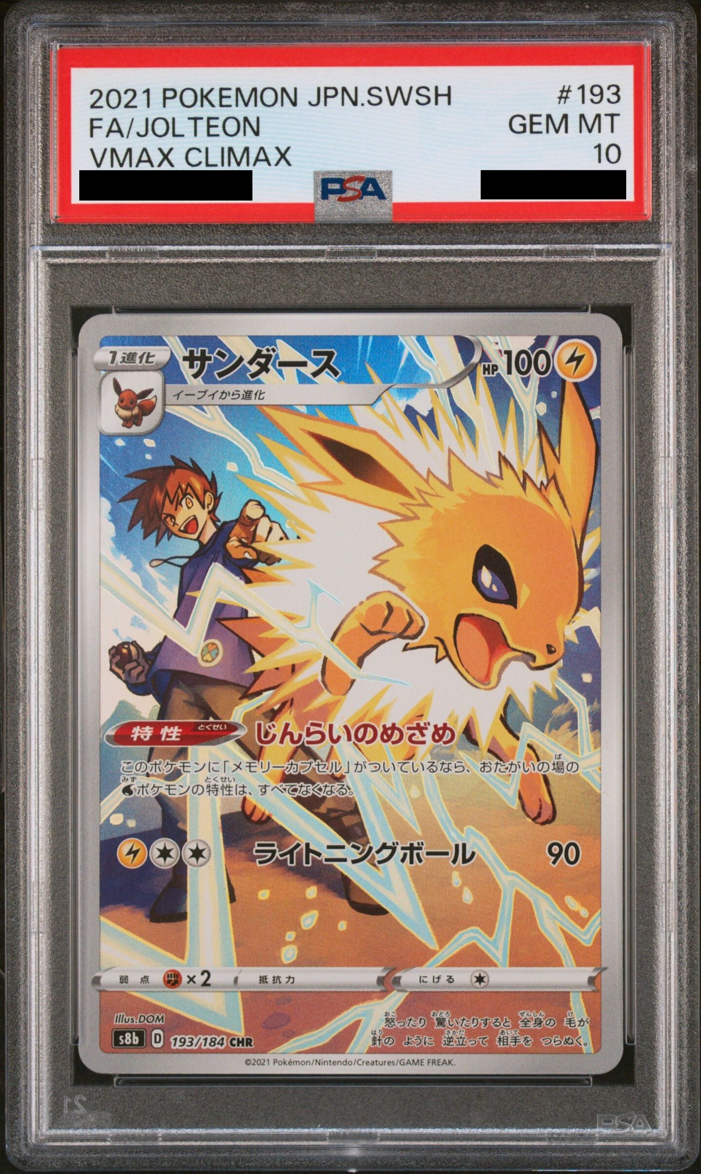 Jolteon 193/184