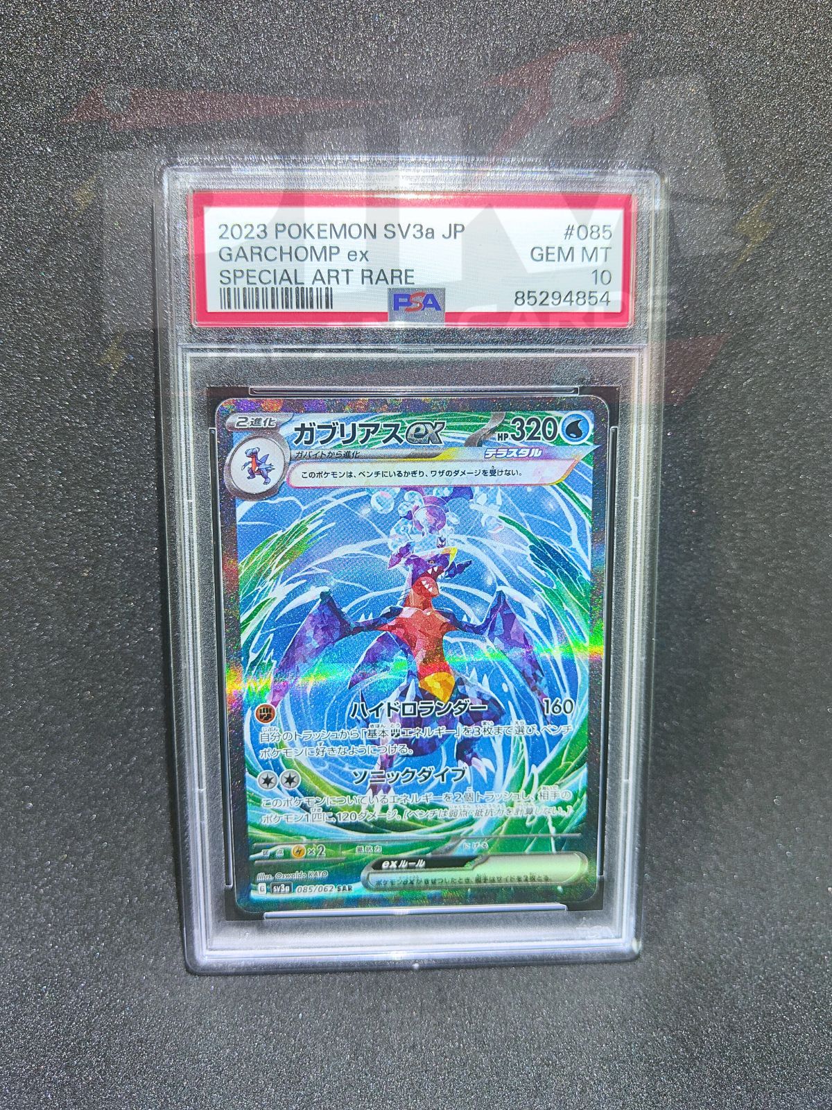 PSA 10 Garchomp ex SAR 85/62 sv3a Raging Surf JAP